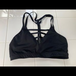 Victoria Secret VSX Sports Bra Black SMALL